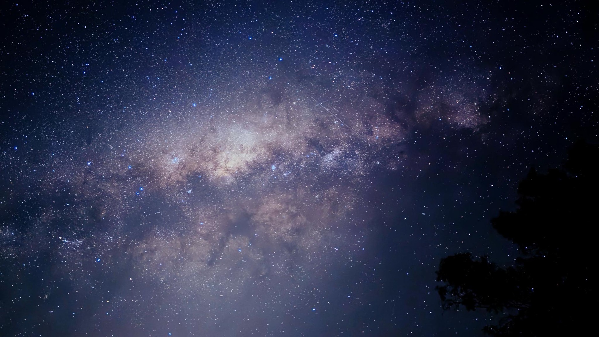 The Milky Way galactic core over IronBark Station