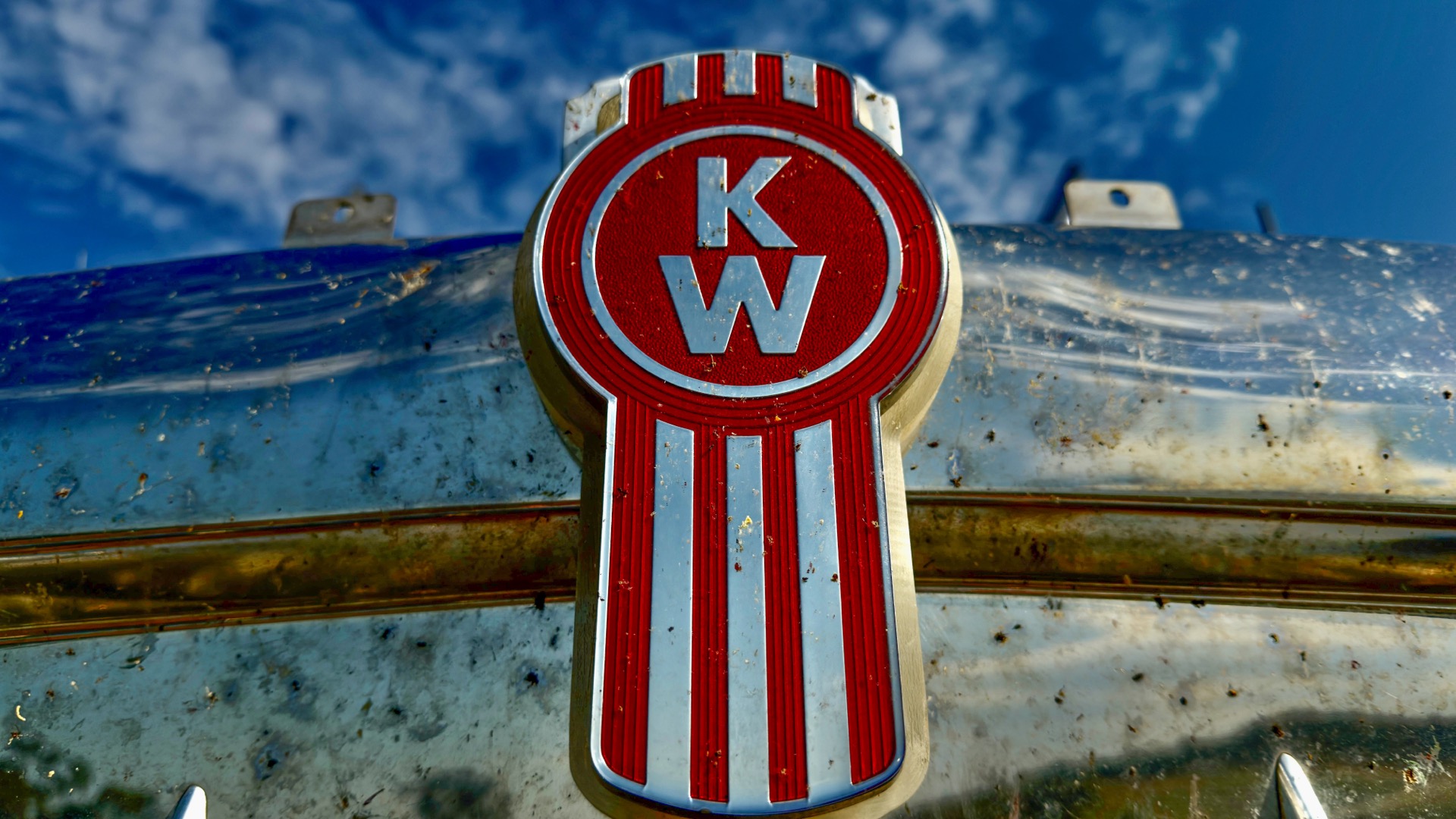 Kenworth emblem — the wheels of industry